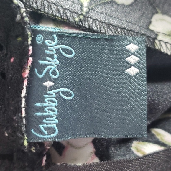 Gabby Skye Floral Sleeveless Fit to Flair Dress Size - Picture 9 of 12